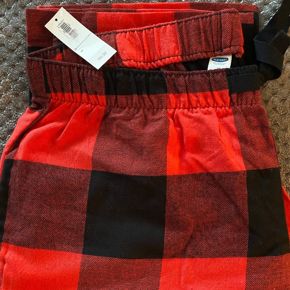 Old Navy Ladies Buffalo Check Pajama Bottoms